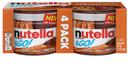 Nutella and Go Hazelnut Spread Plus Pretzel Sticks, 7.6 Ounce -- 6 per case.