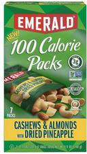 Emerald Cashews Almonds with Dried Pineapple, 0.7 Ounce - 7 count per pack -- 12 per case