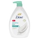 Dove Sensitive Skin Body Wash with Pump, 30.6 Ounce -- 3 per case