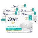 Dove Sensitive Skin Beauty Bar Soap, 15 Ounce -- 6 per case