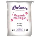 Wholesome Sweetener Organic Fair Trade Cane Sugar, 50 Pound
