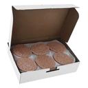 Rochester 80/20 Seasoned Beef Patties with TVP, 2.67 Ounce -- 60 per case