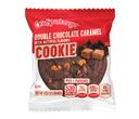 Otis Spunkmeyer Double Chocolate Caramel Cookie, 4 Ounce -- 24 per case