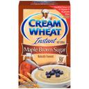 B and G Cream of Wheat Instant Maple Brown Sugar Hot Cereal, 1.5 Ounce -- 120 per case.