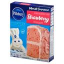 Pillsbury Strawberry Cake Mix, 15.25 Ounce -- 12 per case