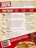 Hungry Jack Complete Buttermilk Pancake and Waffle Mix, 32 Ounce -- 6 per case