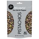 Wonderful No Shell Sea Salt and Pepper Pistachios, 5.5 Ounce -- 10 per case