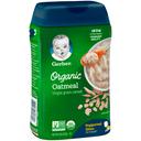 Gerber Organic 1st Food Organic Oatmeal Cereal, 8 Ounce -- 6 per case.
