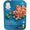 Lil Entrees Pasta Stars in Meat Sauce with Green Beans, 6.8 Ounce -- 8 per case.