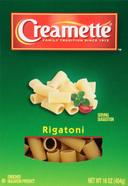 Creamette Rigatoni Pasta, 16 Ounce -- 12 per case.