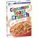 Cinnamon Toast Crunch Crispy Sweetened Whole Wheat and Rice Cereal, 12 Ounce -- 12 per case.