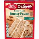 Betty Crocker Super Moist Butter Pecan Cake Mix, 13.25 Ounce -- 12 per case