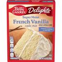 Betty Crocker Super Moist French Vanilla Cake Mix, 13.25 Ounce -- 12 per case