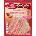 Betty Crocker Super Moist Strawberry Cake Mix, 13.25 Ounce -- 12 per case