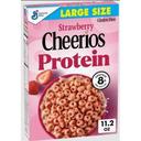 Cheerios Protein Strawberry Breakfast Cereal, 11.2 Ounce -- 12 per case
