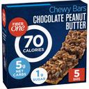 Fiber One 70 Calorie Chocolate Peanut Butter Chewy Bar, 4.1 ounce -- 60 per case