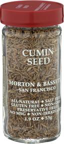 Morton and Bassett Cumin Seed, 2 Ounce -- 3 per case