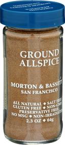 Morton and Bassett Ground Allspice, 2.3 Ounce -- 3 per case