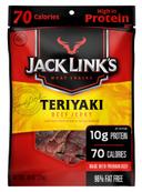 Jack Links Teriyaki Beef Jerky, 0.85 Ounce -- 48 per case.