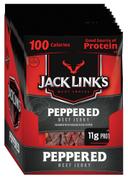 Jack Links Peppered Beef Jerky, 1.25 Ounce -- 60 per case.