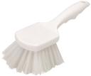 Carlisle Flo-Pac White Utility Scrub Brush with Nylon Bristles, 8 inch -- 12 per case