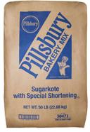 Pillsbury Sugarkote Donut Sugar Mix with Special Shortening, 50 Pound