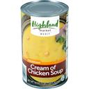 Highland Market Merit Cream Of Chicken Soup, 50 Ounce -- 12 per case