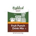 Highland Market Sugar Free Fruit Punch Drink Mix, 2 Ounce -- 12 per case