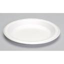 Genpak White 7 inch Celebrity Plate, 125 count - 8 per case
