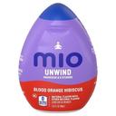 Mio Unwind Blood Orange Hibiscus Liquid Water Enhancer with Magnesium and B Vitamins, 1.62 Fluid Ounce Bottle - 12 per case