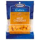 Kraft Natural Cheese Snacks Mild Cheddar Cheese Cube, 6.4 Ounce -- 12 per case.