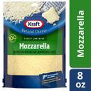 Kraft Zip Pak Finely Shredded Mozzarella Cheese, 8 Ounce -- 12 per case