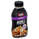 Kraft Garlic Aioli Mayonnaise, 12 Fluid Ounce -- 8 per case.