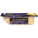 Cracker Barrel Marbled Sharp Cheddar Cheese Slices, 7 Ounce -- 12 per case
