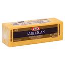 Kraft Regular American Sliced Cheese, 5 Pound -- 4 per case.