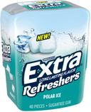 Wrigleys Extra Refreshers Polar Ice Chewing Gum, 40 count per pack -- 24 per case.