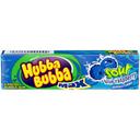 Hubba Bubba Sour Blue Raspberry Bubble Gum - 5 count per pack -- 144 packs per case