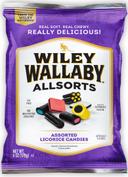 Wiley Wallaby Allsorts Licorice, 6 Ounce -- 12 per case.