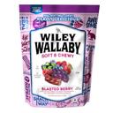 Wiley Wallaby Blasted Berry Soft and Chewy Licorice Candy, 10 Ounce -- 10 per case