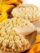 Foxtail Foods Thaw and Serve Gourment Banana Cream Pie, 44 Ounce -- 4 per case.