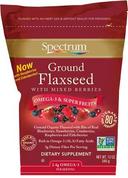 Spectrum Ground Flaxseed with Mixed Berries, 12 Ounce -- 12 per case