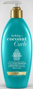 Ogx Locking Plus Coconut Curls Air Dry Cream, 6 Ounce -- 6 per case