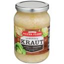 Silver Floss Shredded Sauerkraut, 16 Ounce Glass Jar -- 12 per case