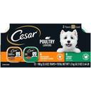 Cesar Poultry Lovers Filets in Gravy Wet Food for Adult Dog- Variety Pack, 24 count