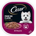 Cesar Filets in Gravy Prime Rib Beef and Chicken Flavor Wet Food for Adult Dog, 3.5 Ounce -- 24 per case