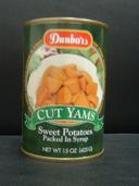 Dunbars Cut Yam Sweet Potatoes in Syrup, 15 Ounce -- 12 per case