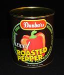 Dunbars Roasted Red Pepper Pieces - no. 10 can, 6 cans per case