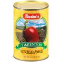Dunbar Diced Unpeeled Pimientos, 14.4 Ounce -- 24 per case
