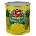 Fruit Delmonte Pineapple Chunks Packed In Juice 6 no.10 Can