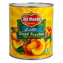 Del Monte Sliced Peaches in Extra Light Syrup, 105 Ounce Can -- 6 per case.